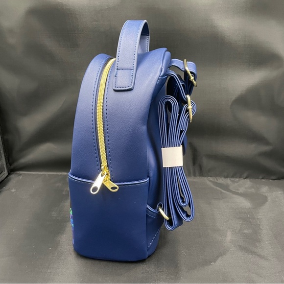 Loungefly Little Mermaid Backpack with matching Wristlet - Picture 3 of 9